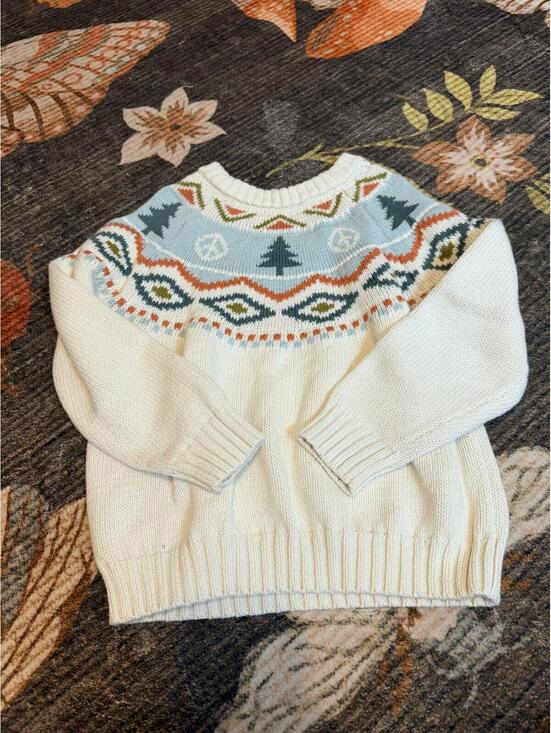 Little co Other - Little Co. by Lauren Conrad Fair Isle Sweater Toddler Girls 5T Cottagecore